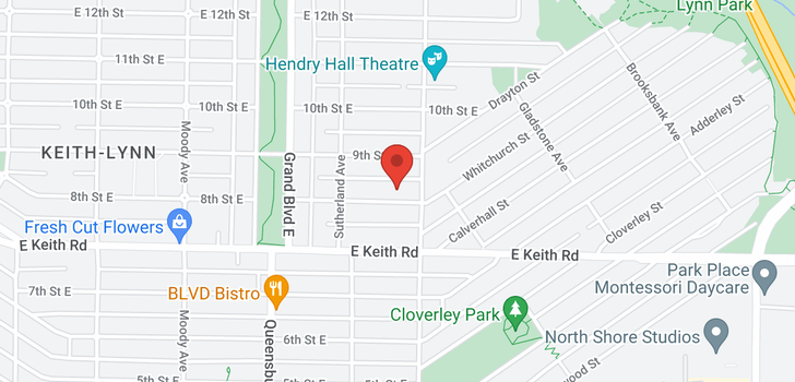 map of 772 E 8TH STREET